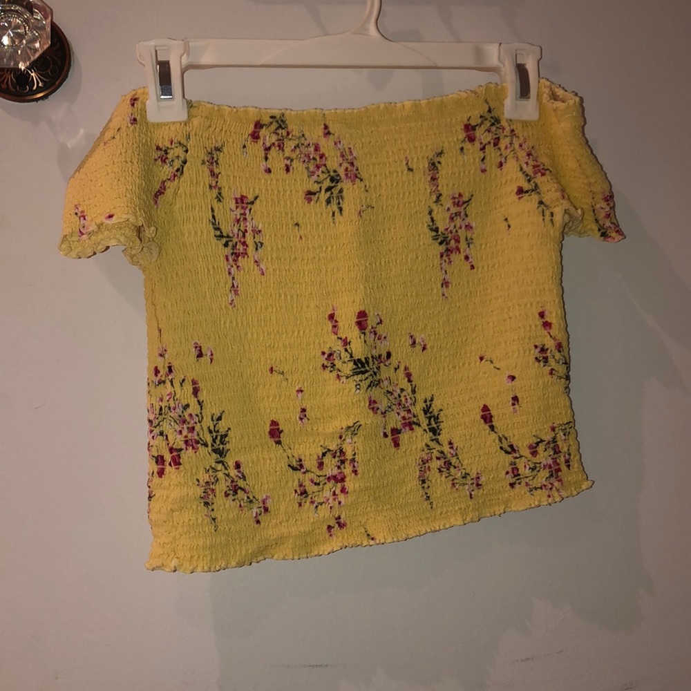 Kendall and Kylie Floral Tube Top